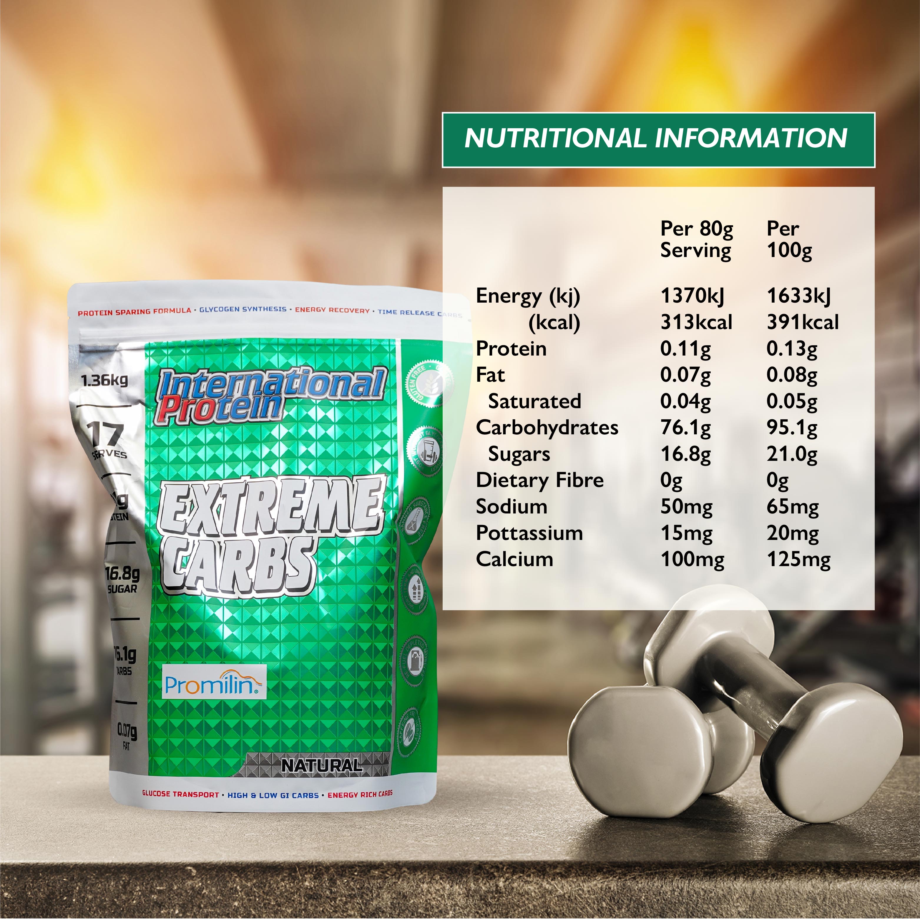 International Protein Extreme Carbs (1.36kg)