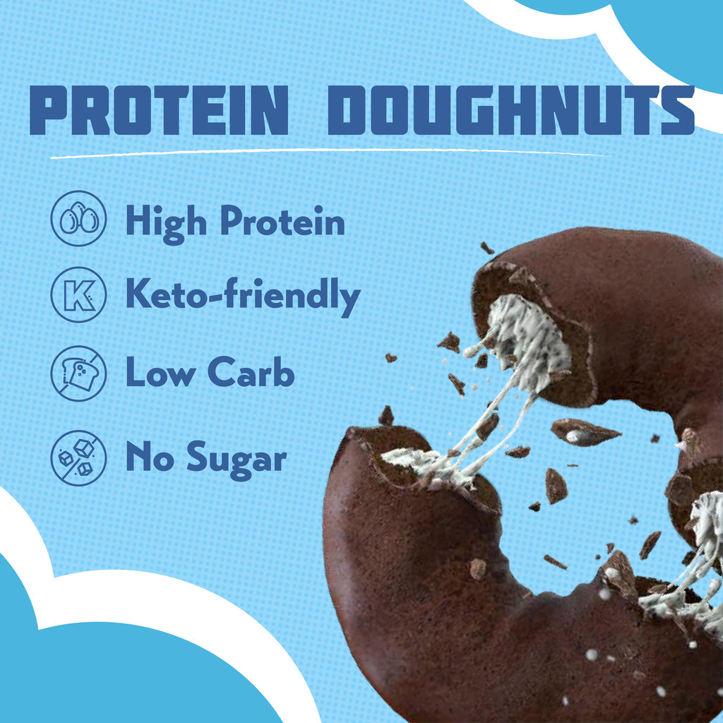 Alasature Protein Doughnuts (Box of 8)