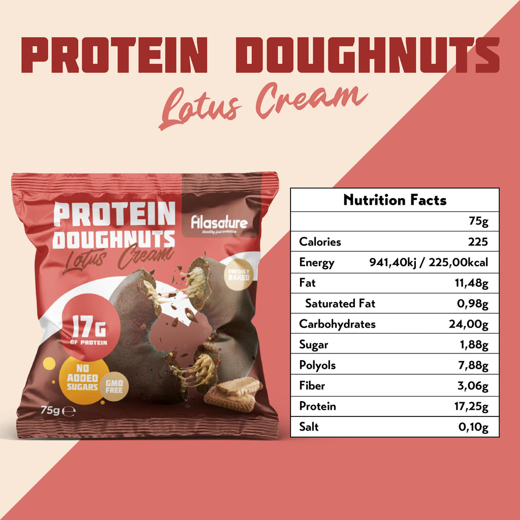 Alasature Protein Doughnuts (Box of 8)