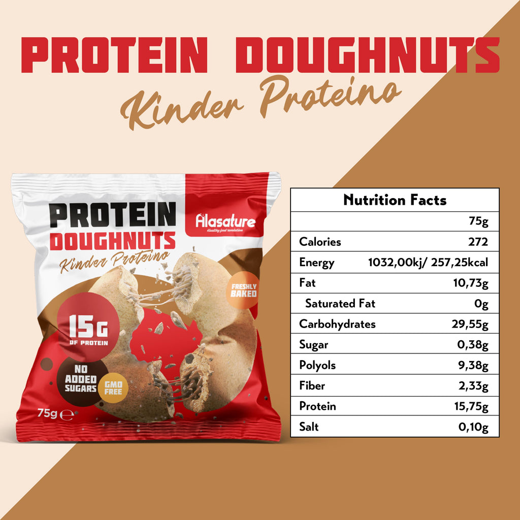 Alasature Protein Doughnuts (Box of 8)