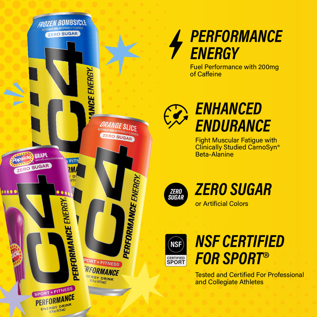 Cellucor C4 Energy Carbonated (Case Of 12/6)