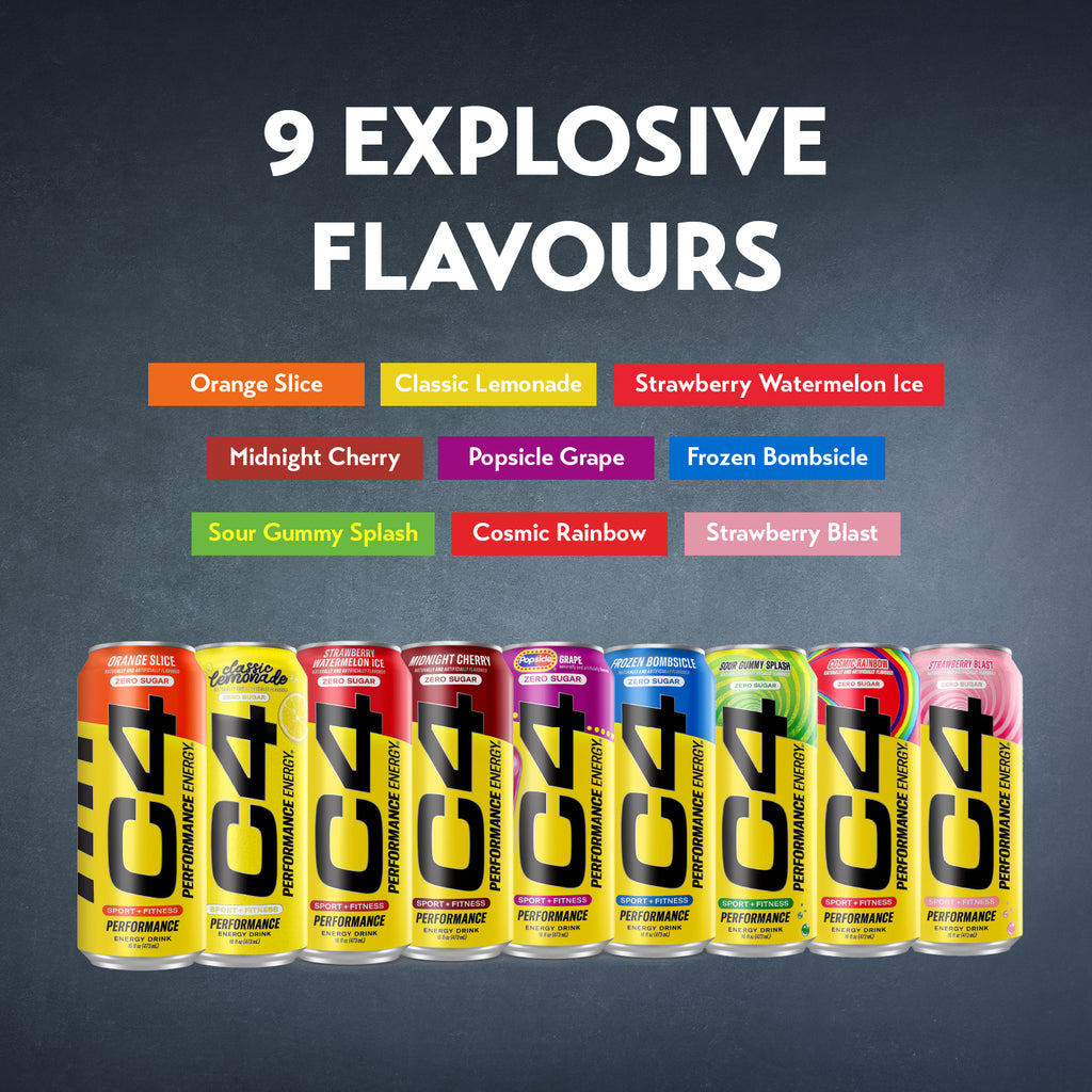 Cellucor C4 Energy Carbonated (Case Of 12/6)