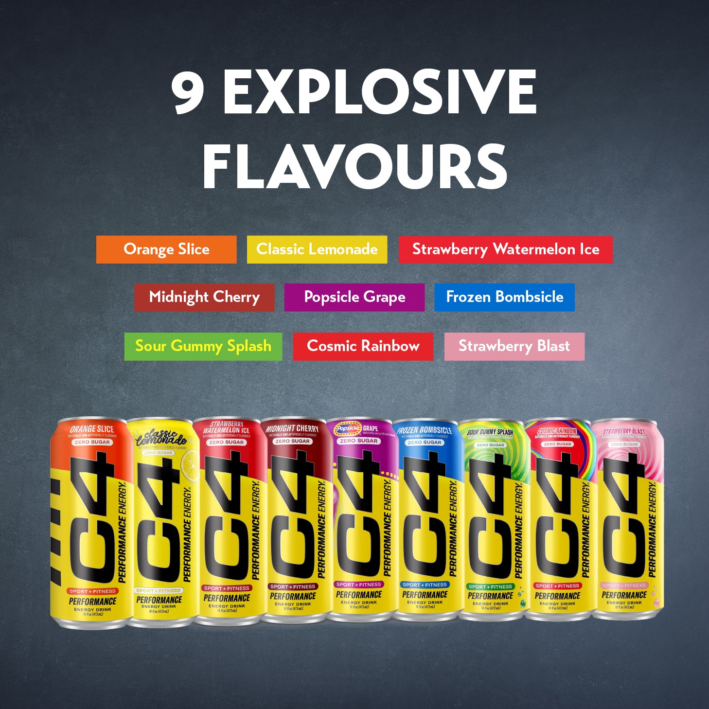 Cellucor C4 Energy Carbonated (Case Of 12/6)