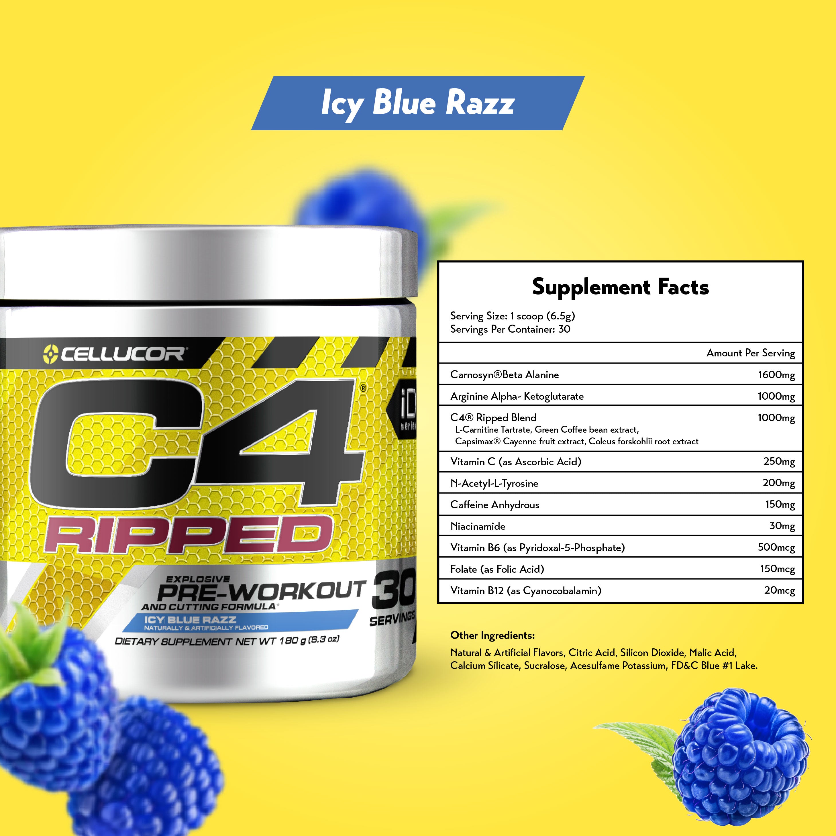 Cellucor C4 Ripped Pre Workout (30 Servings)