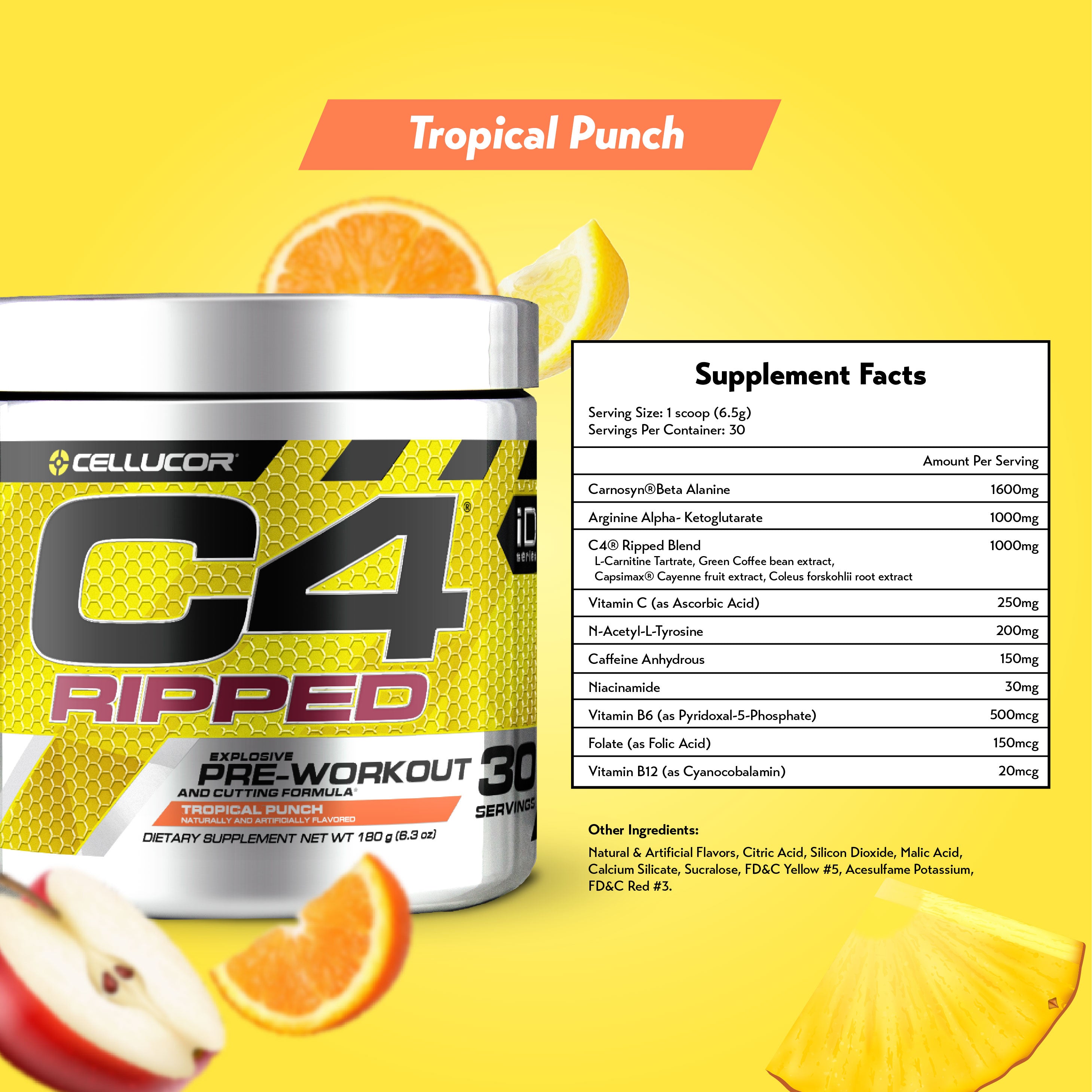 Cellucor C4 Ripped Pre Workout (30 Servings)