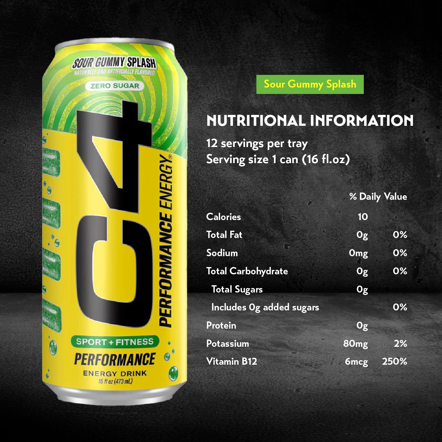 Cellucor C4 Energy Carbonated (Case Of 12/6)