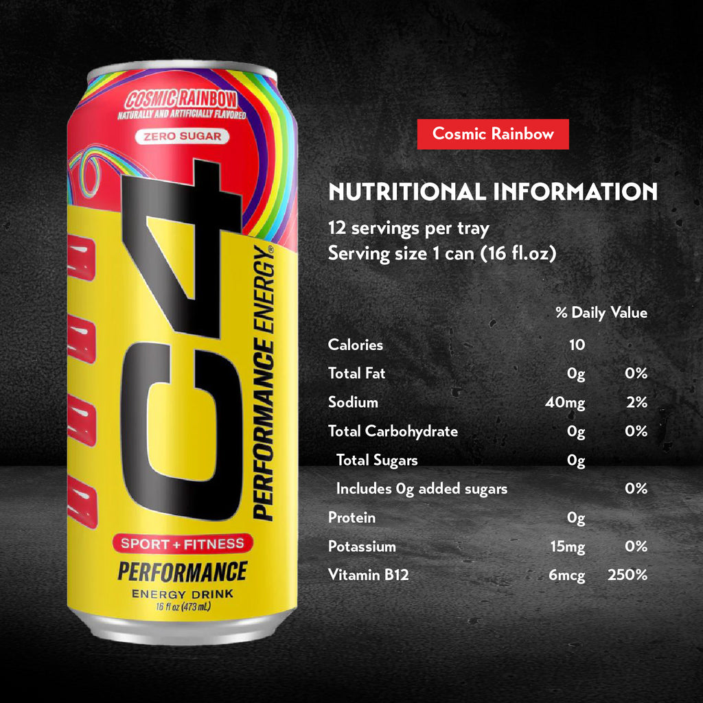 Cellucor C4 Energy Carbonated (Case Of 12/6)