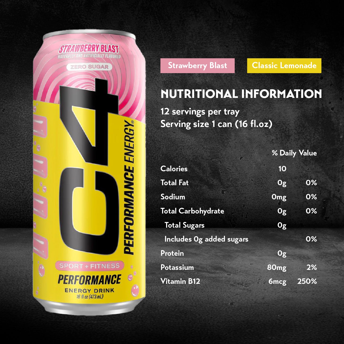 Cellucor C4 Energy Carbonated (Case Of 12/6)