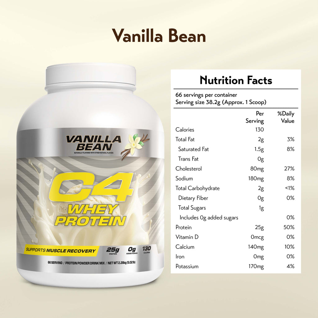 Cellucor C4 Whey Protein Powder 2.28kg - 66 servings
