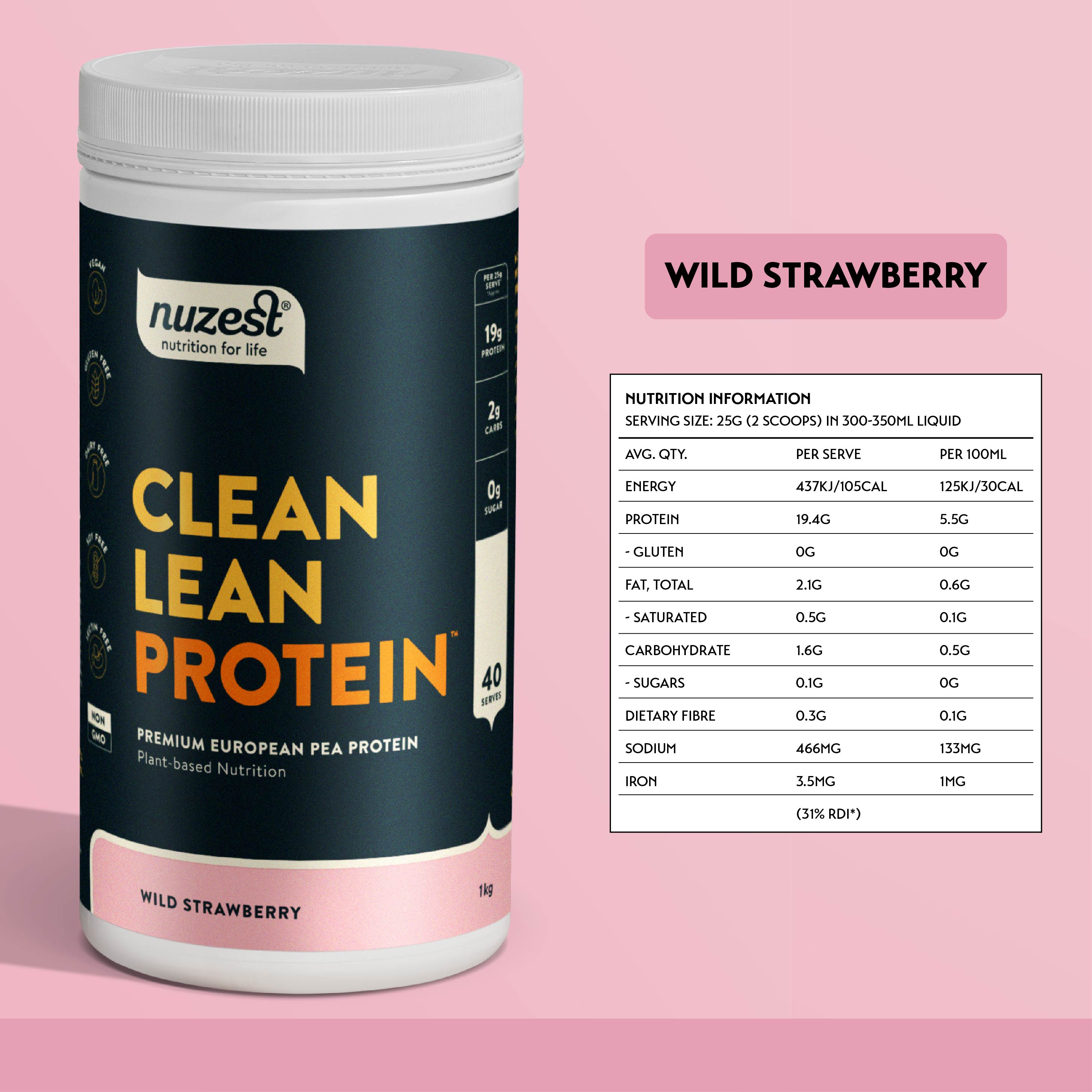 Nuzest Clean Lean Protein (1kg)