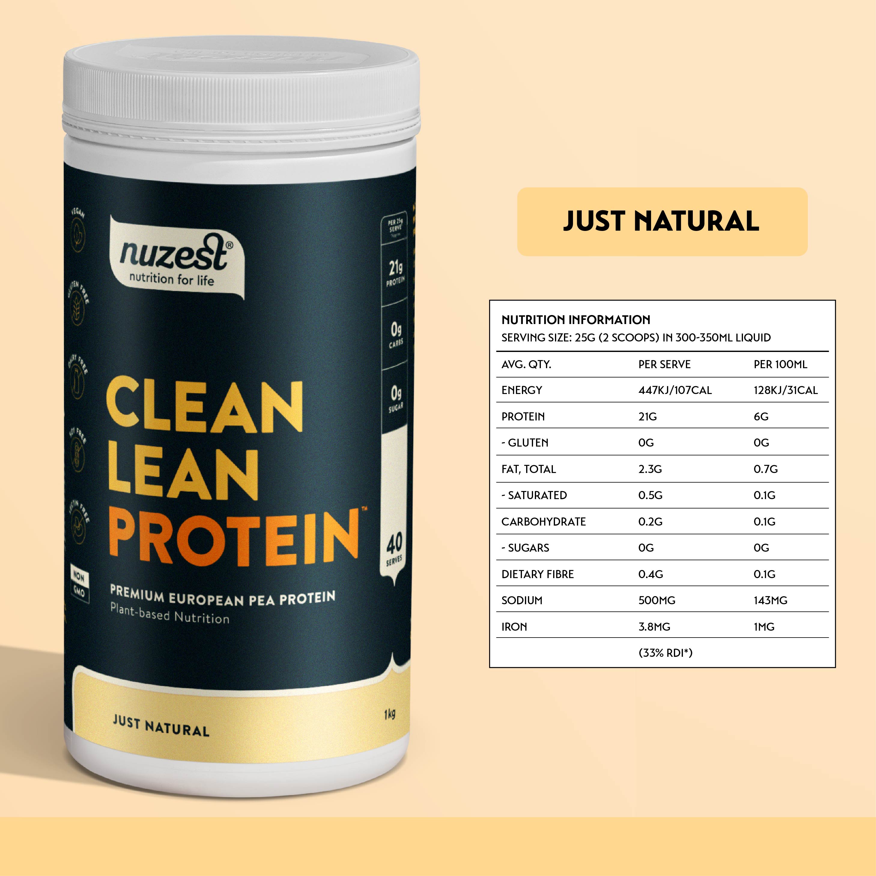 Nuzest Clean Lean Protein (1kg)
