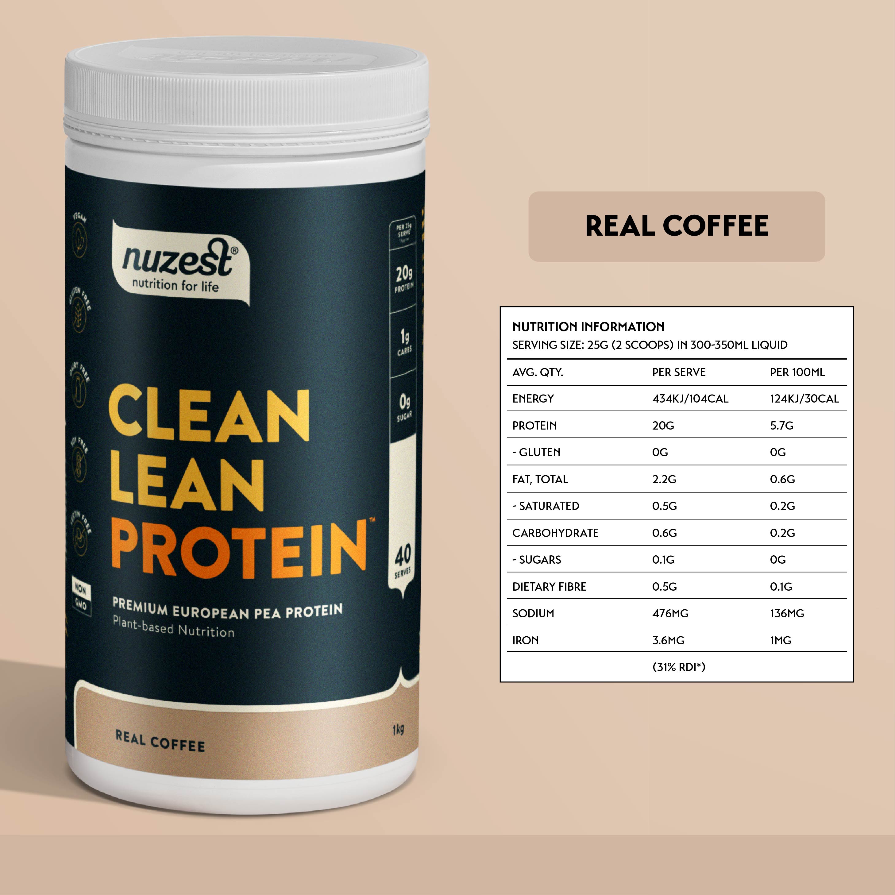 Nuzest Clean Lean Protein (1kg)