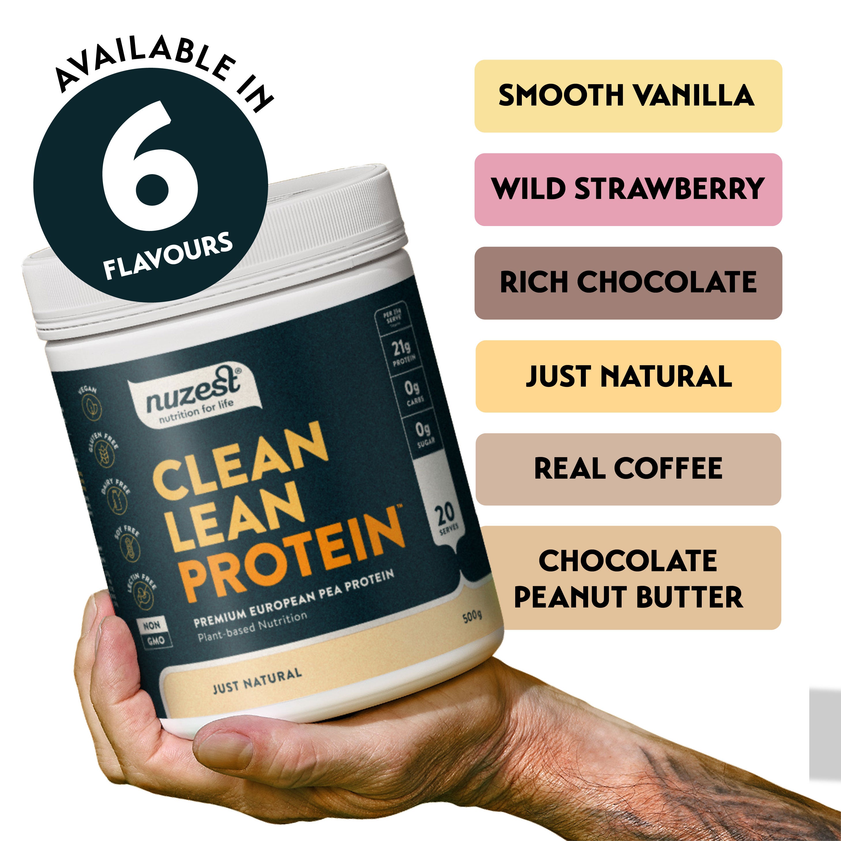 Nuzest Clean Lean Protein (500g)