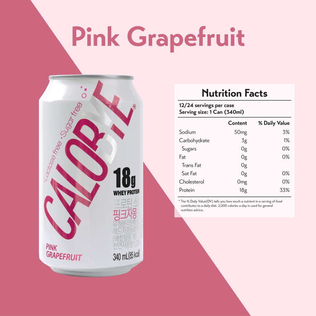 Calobye Sparkling Protein Drink 340ml (Case of 24/12)