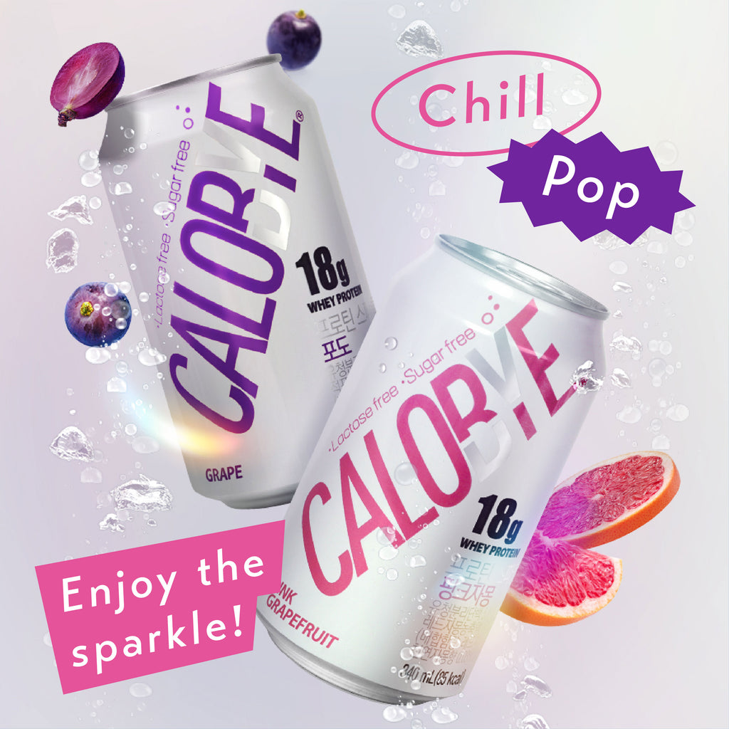 Calobye Sparkling Protein Drink 340ml (Case of 24/12)