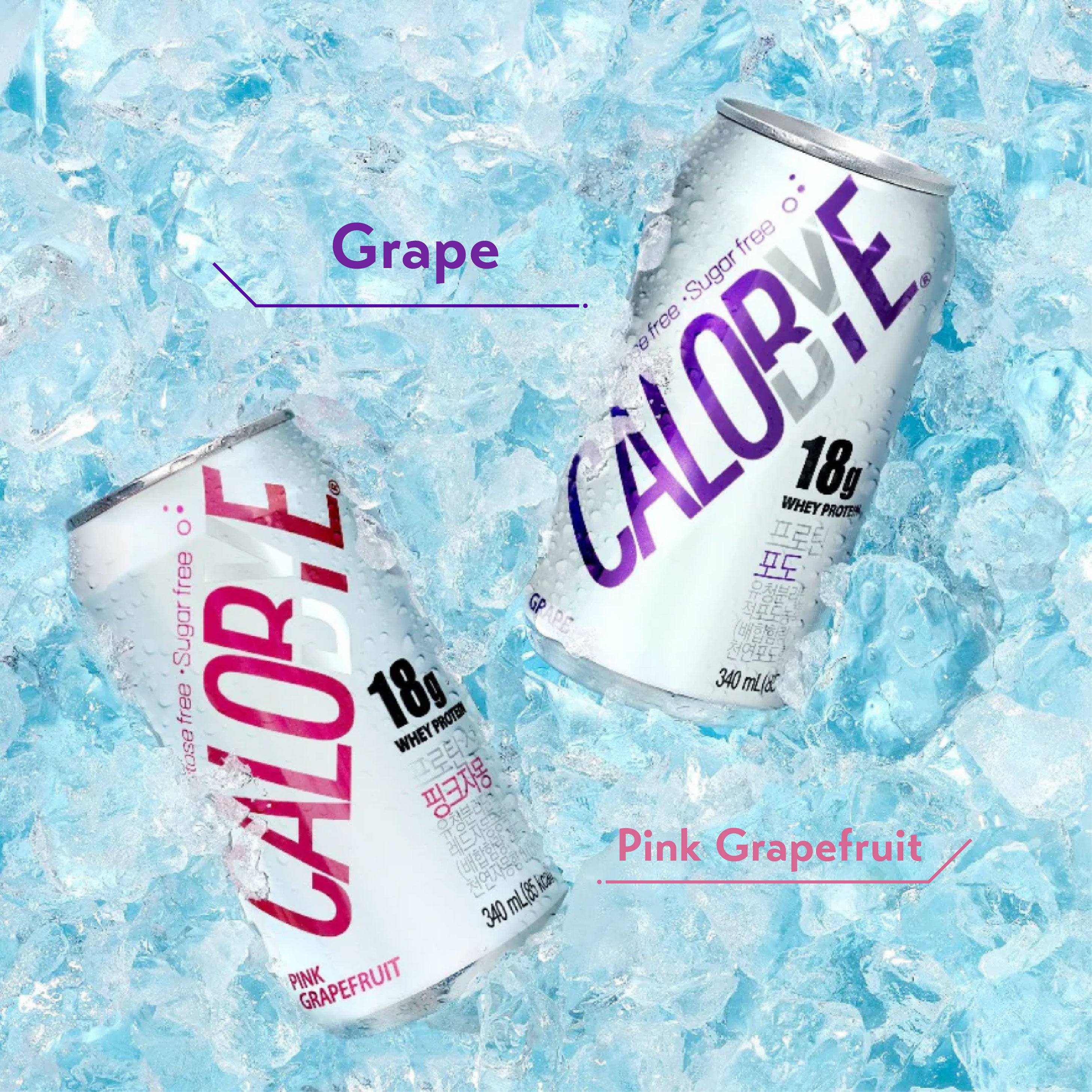 Calobye Sparkling Protein Drink 340ml (Case of 24/12)
