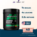 MuscleTech Amino Build BCAA Zero Sugar Sports Supplement 593g