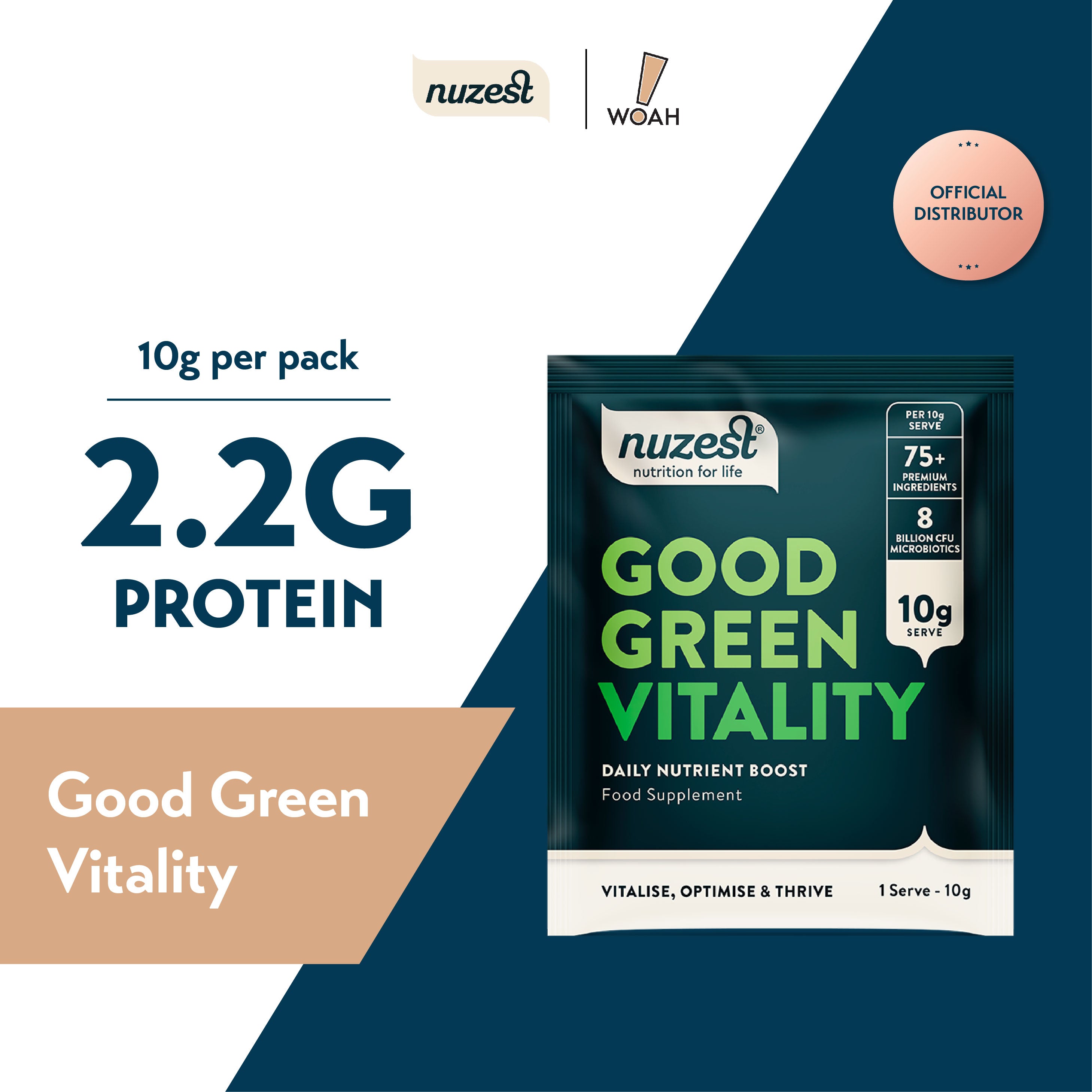 Nuzest Good Green Vitality (10g)