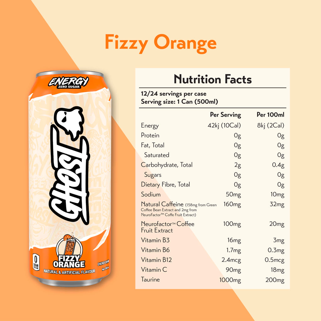Ghost Energy Drink 16fl oz (Case of 6/12)
