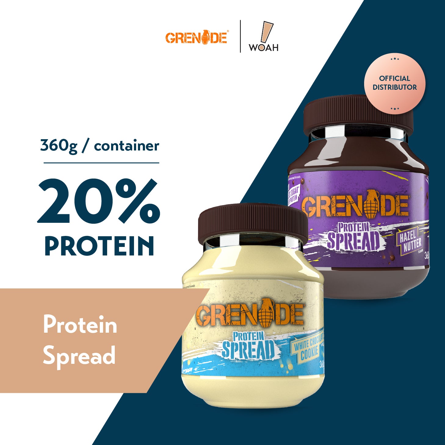 Grenade Protein Spread (360g)