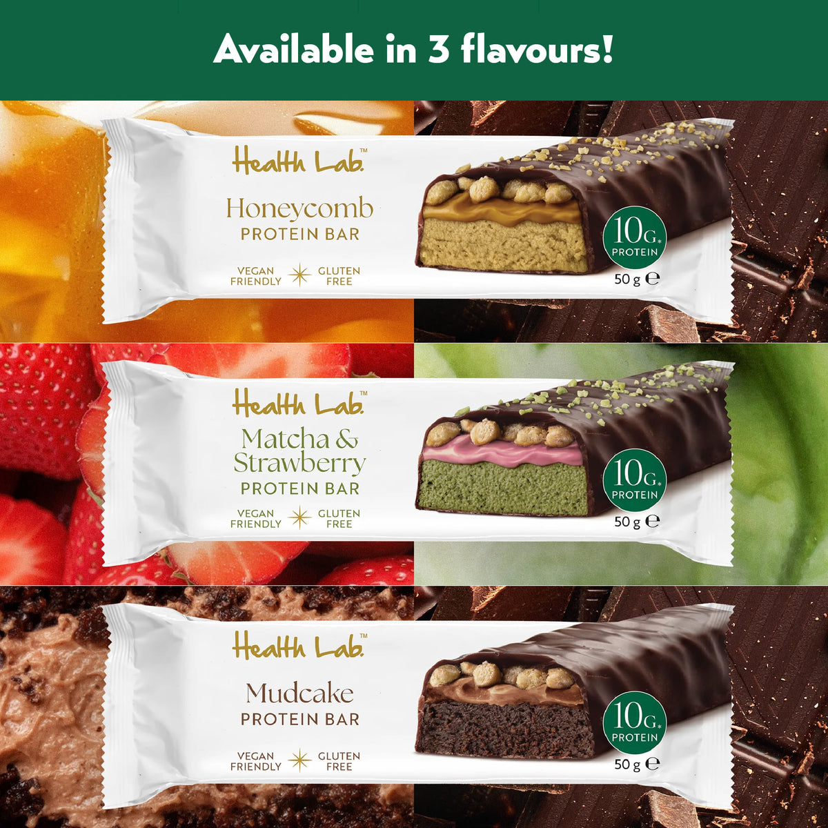 Health Lab Protein Bar 50g x 15s