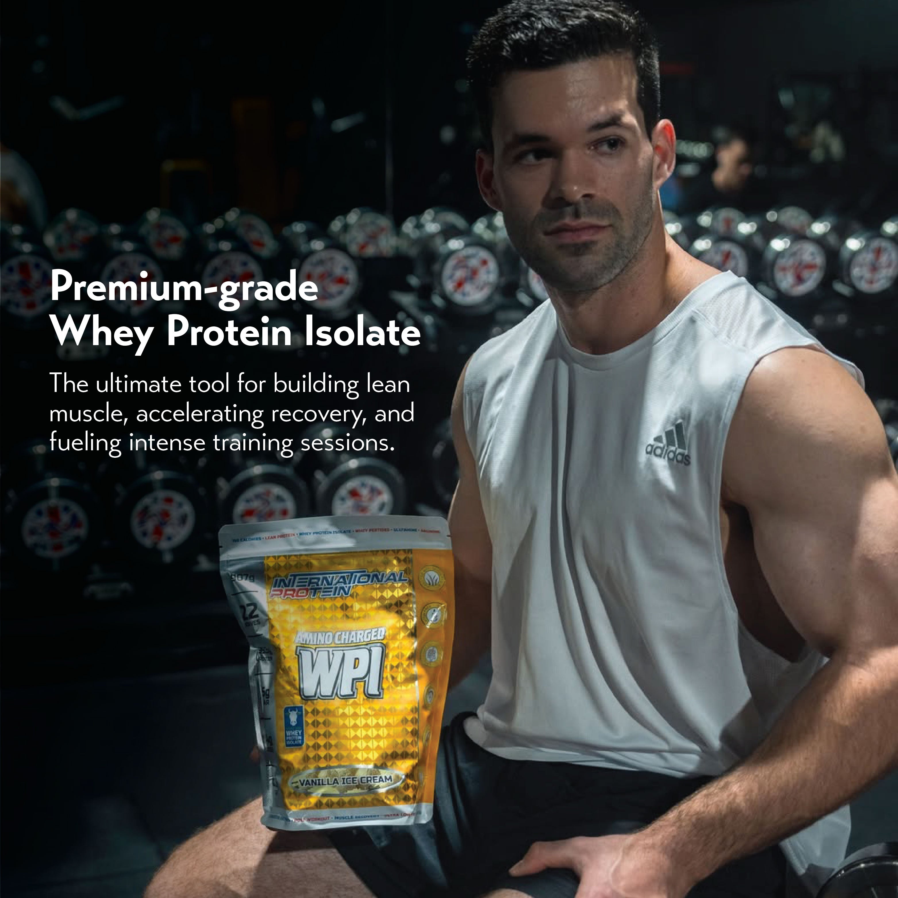 International Protein Amino Charged WPI (907g)