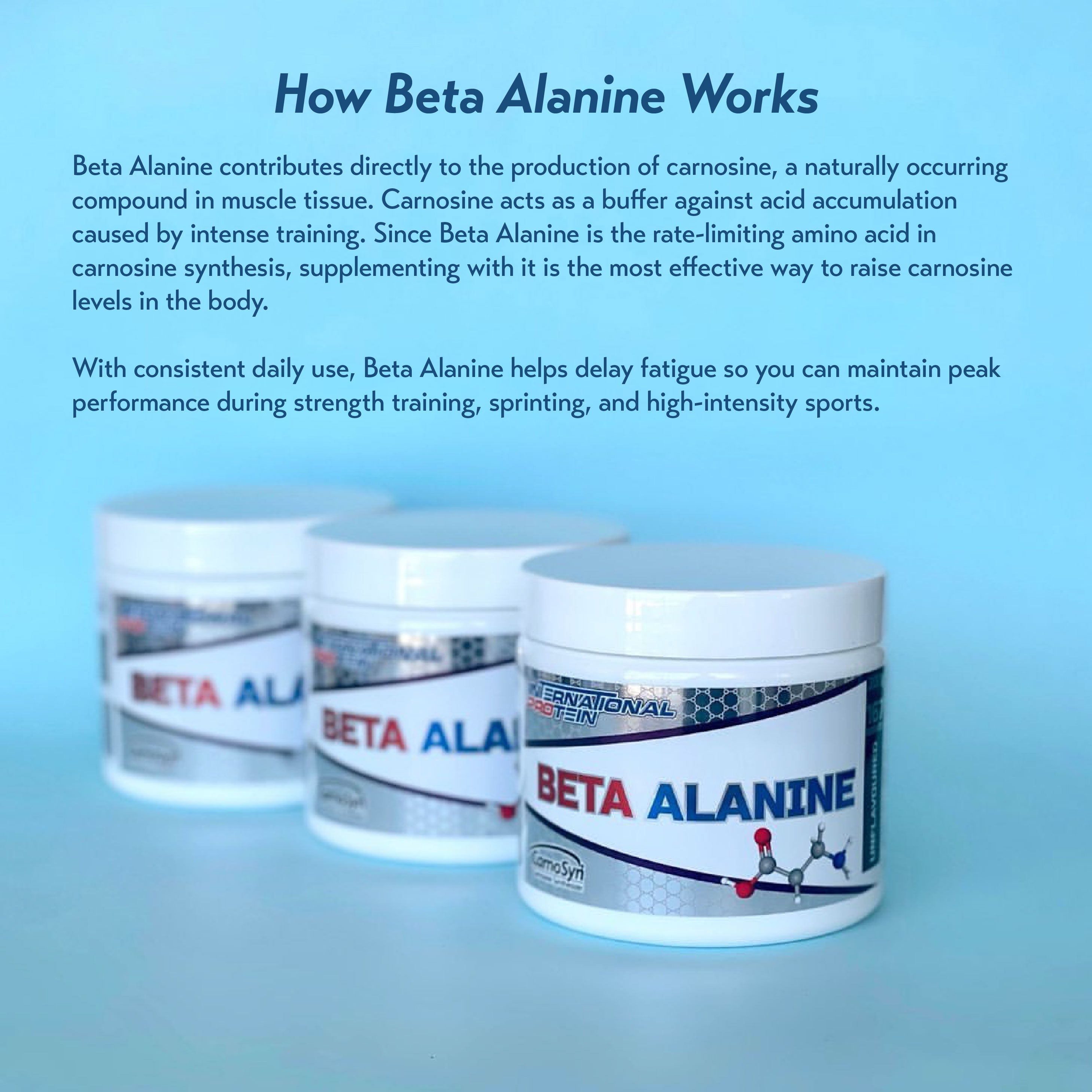 International Protein Beta Alanine (200g - 167 servings)