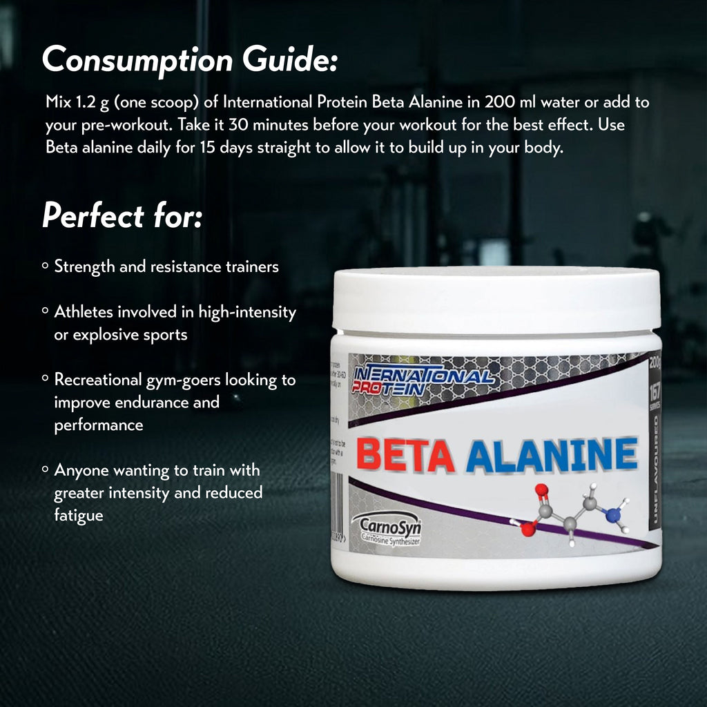 International Protein Beta Alanine (200g - 167 servings)