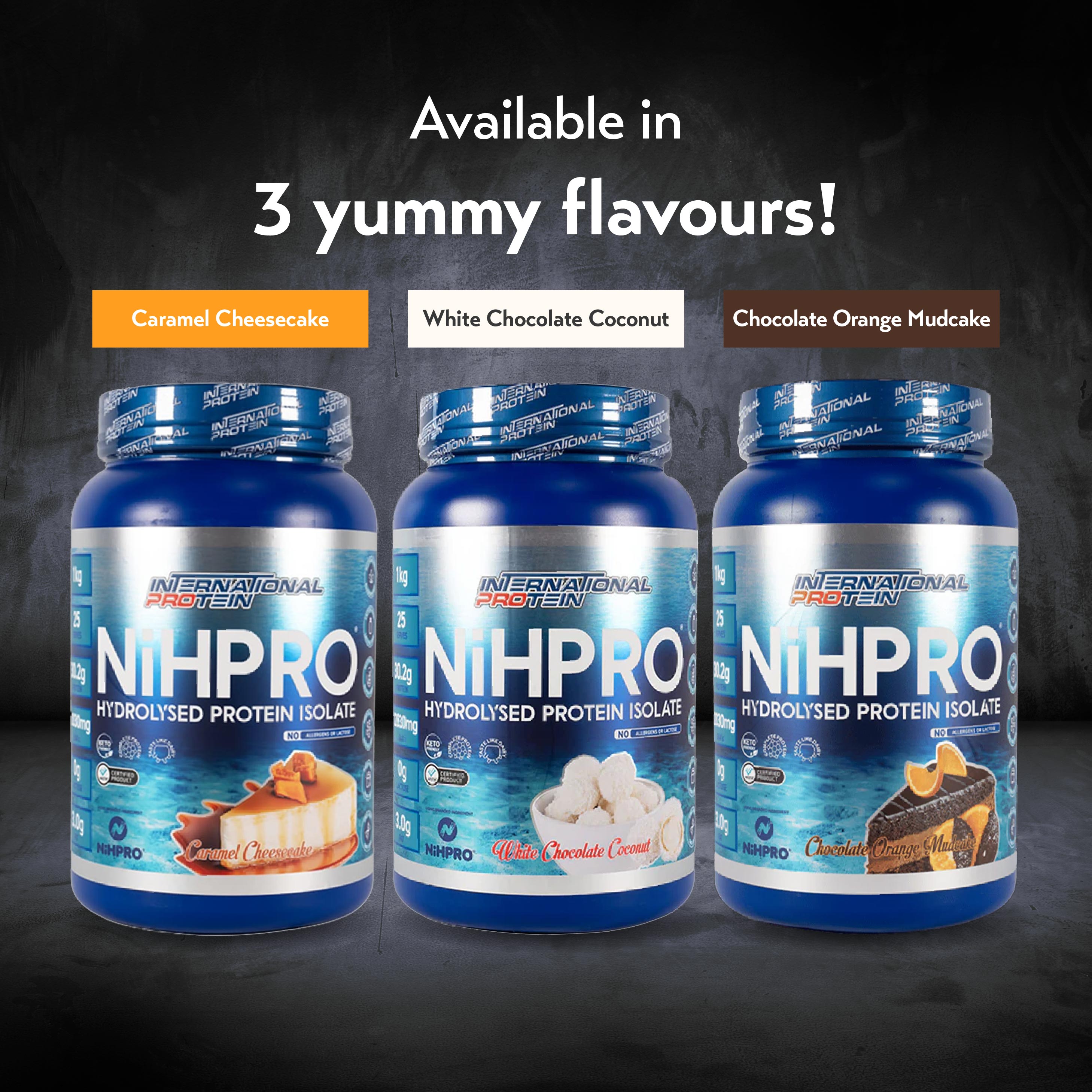 International Protein NiHPRO Hydrolysed Protein Isolate 1kg