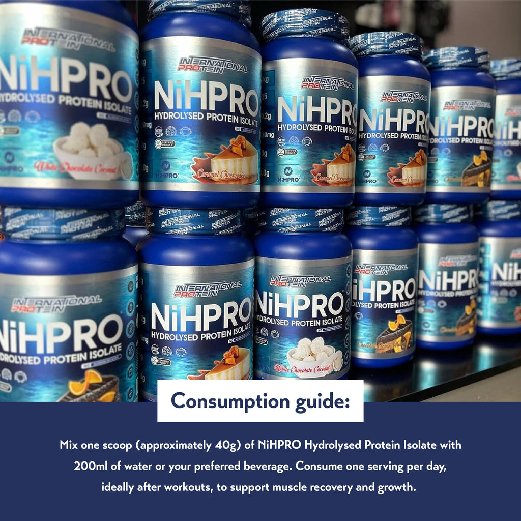 International Protein NiHPRO Hydrolysed Protein Isolate 1kg