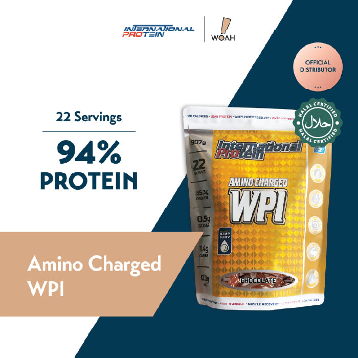 International Protein Amino Charged WPI (907g)