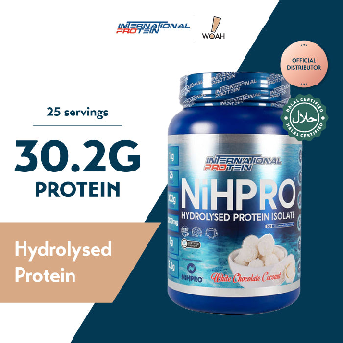 International Protein NiHPRO Hydrolysed Protein Isolate 1kg