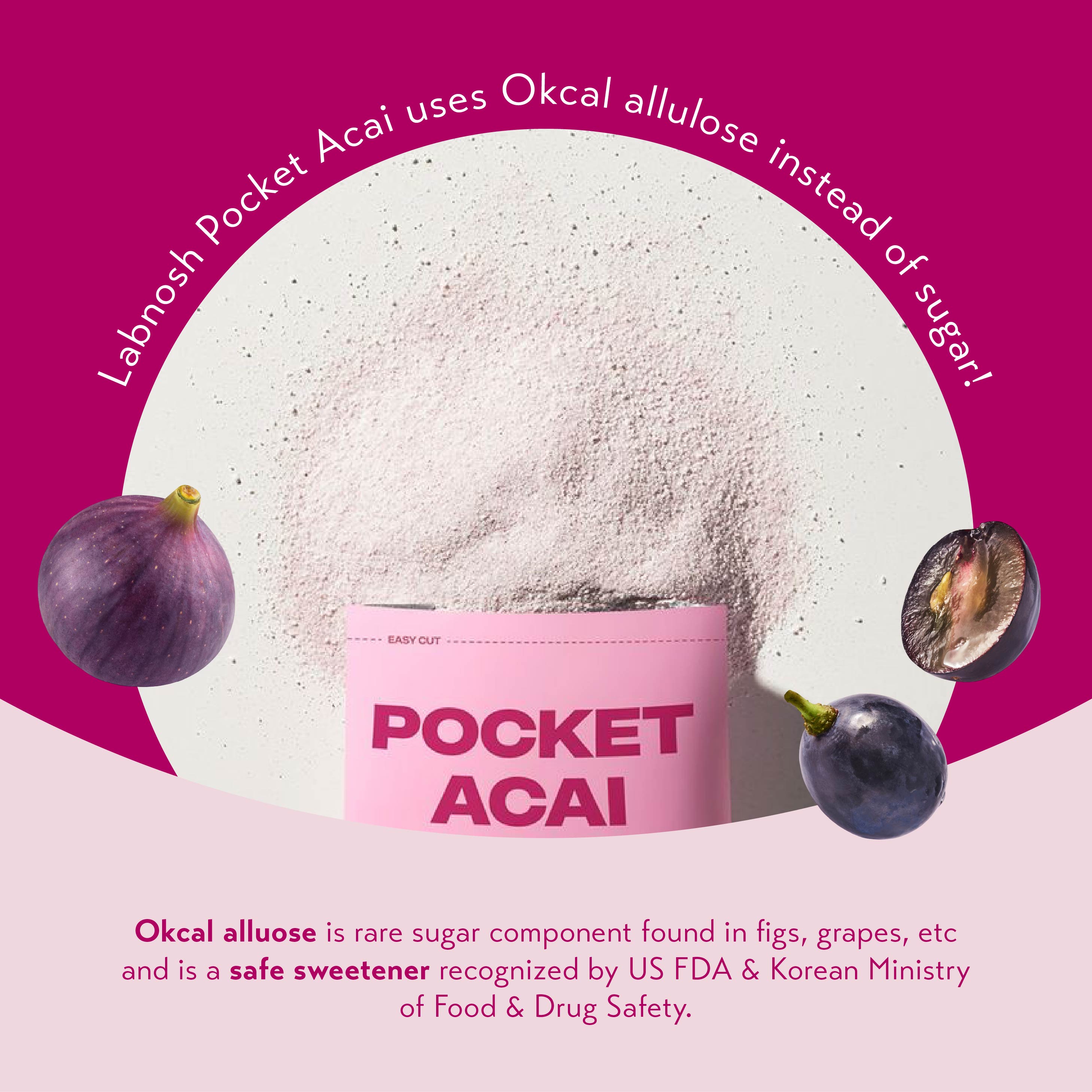 Labnosh Pocket Acai 20g (Pack of 7)
