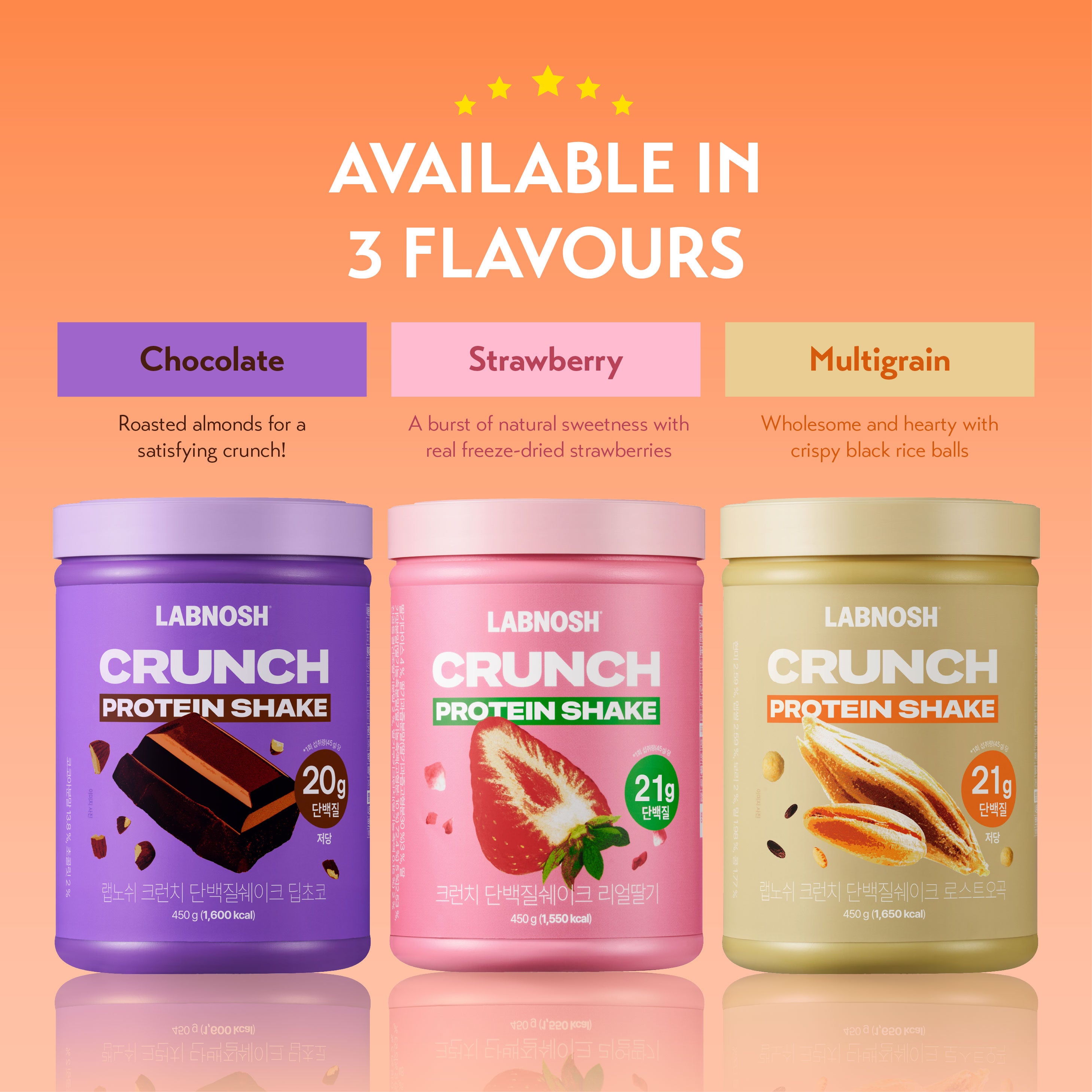 Labnosh Crunch Protein Powder 450g