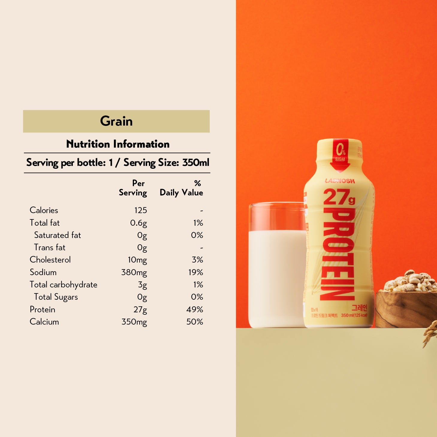 Labnosh Protein Drink Perfect 350ml (Case of 6)