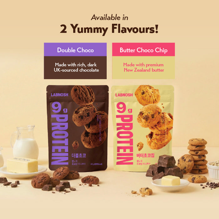 Labnosh Protein Mini Cookie 40g (Pack of 6/12)