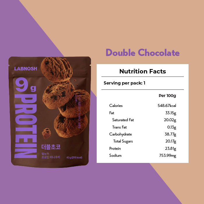 Labnosh Protein Mini Cookie 40g (Pack of 6/12)