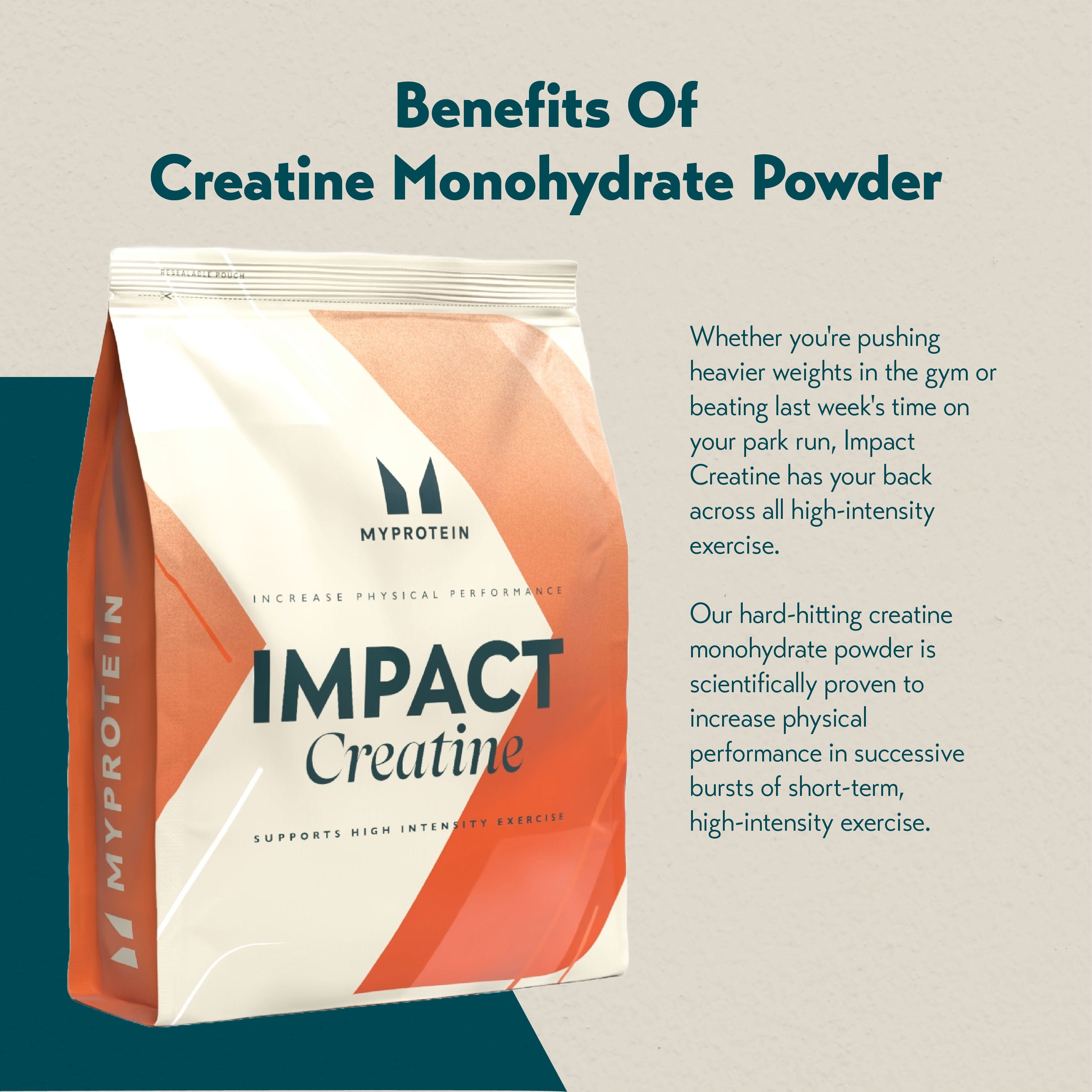 MyProtein Creatine Monohydrate (250g, 500g, 1kg)