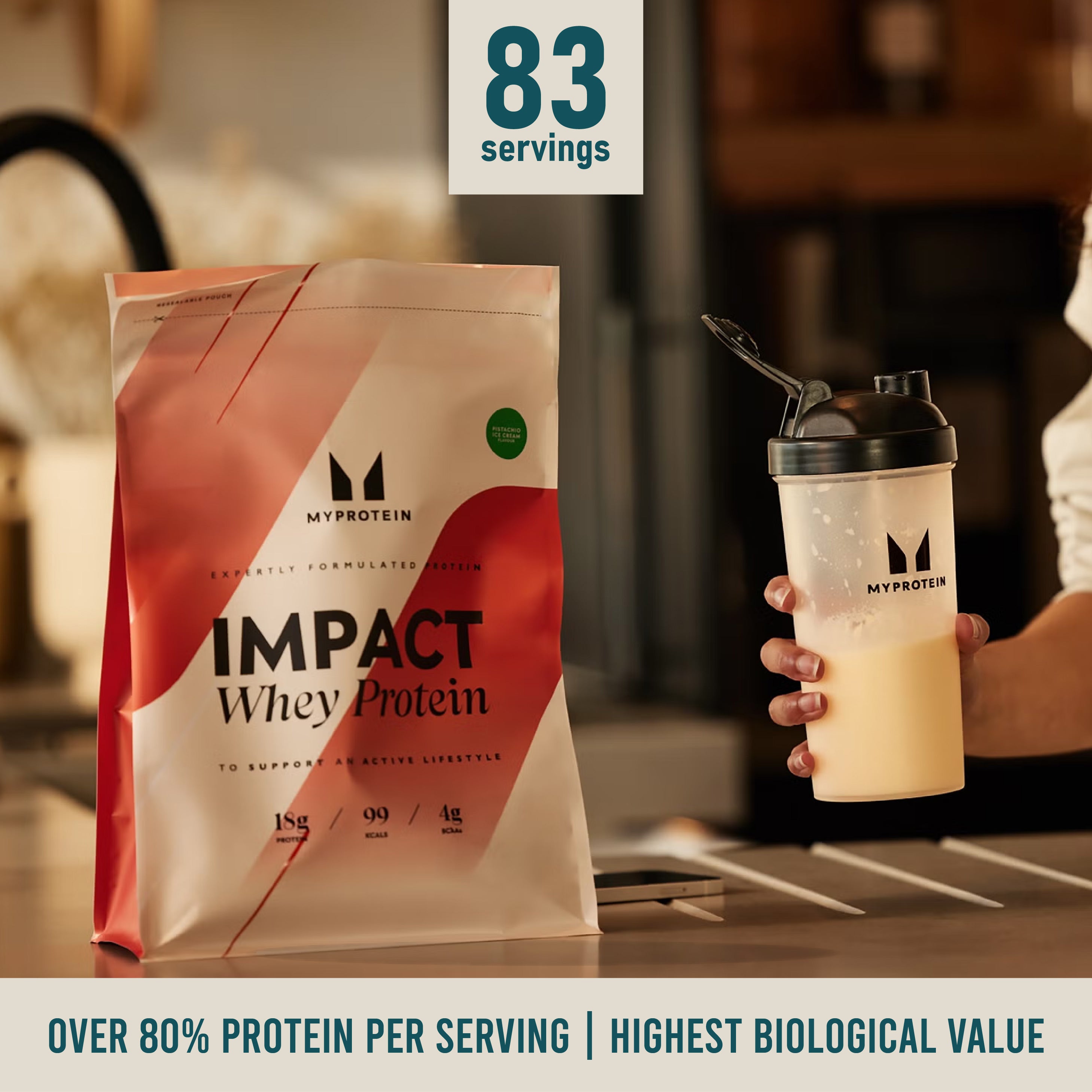 MyProtein Impact Whey Protein (2.5kg)