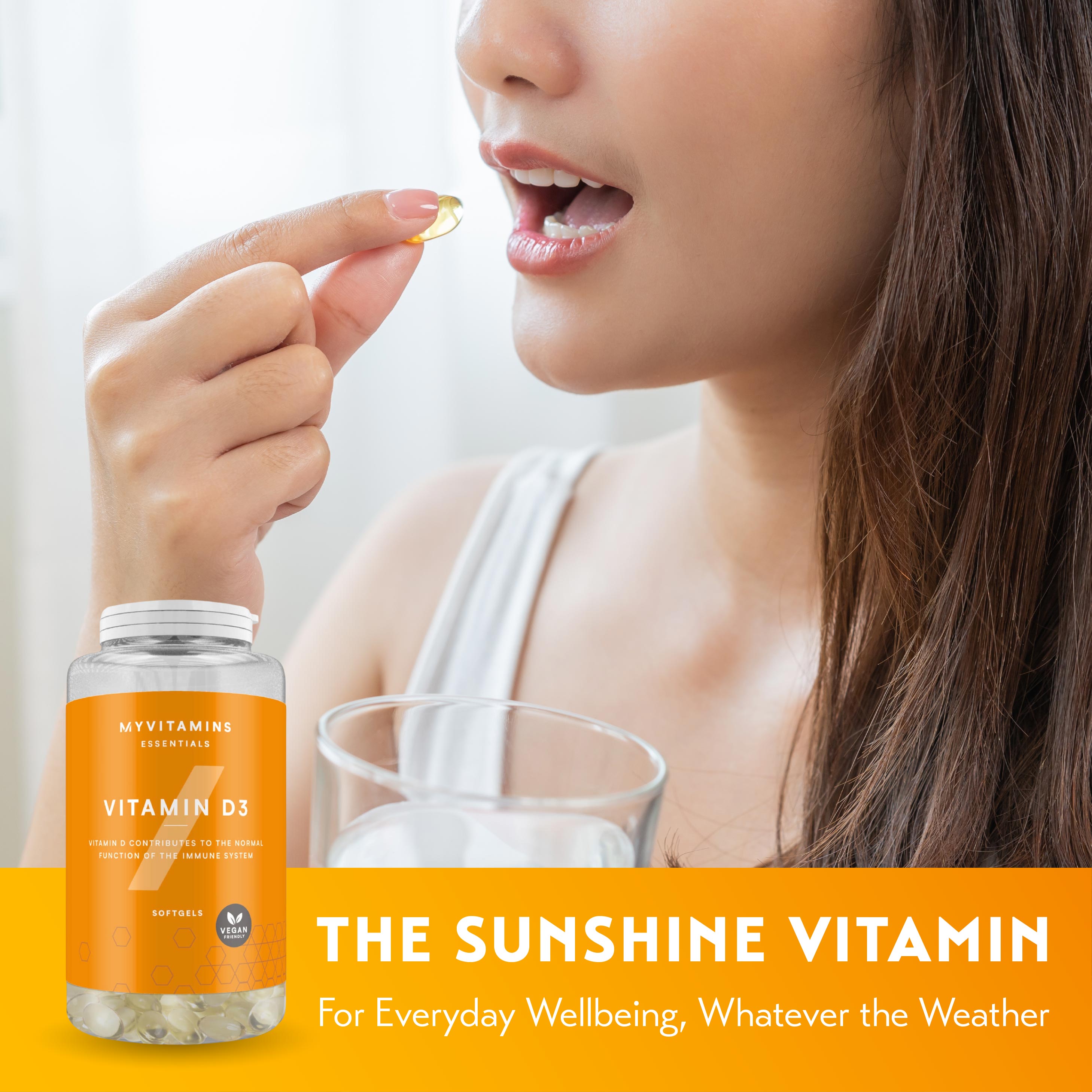MyProtein MyVitamins Vitamin D3 (180 Softgels)