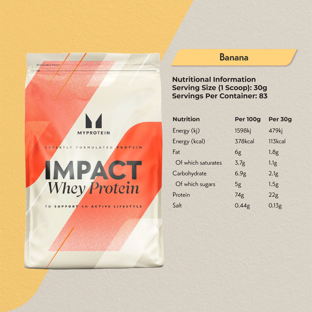 MyProtein Impact Whey Protein (2.5kg)