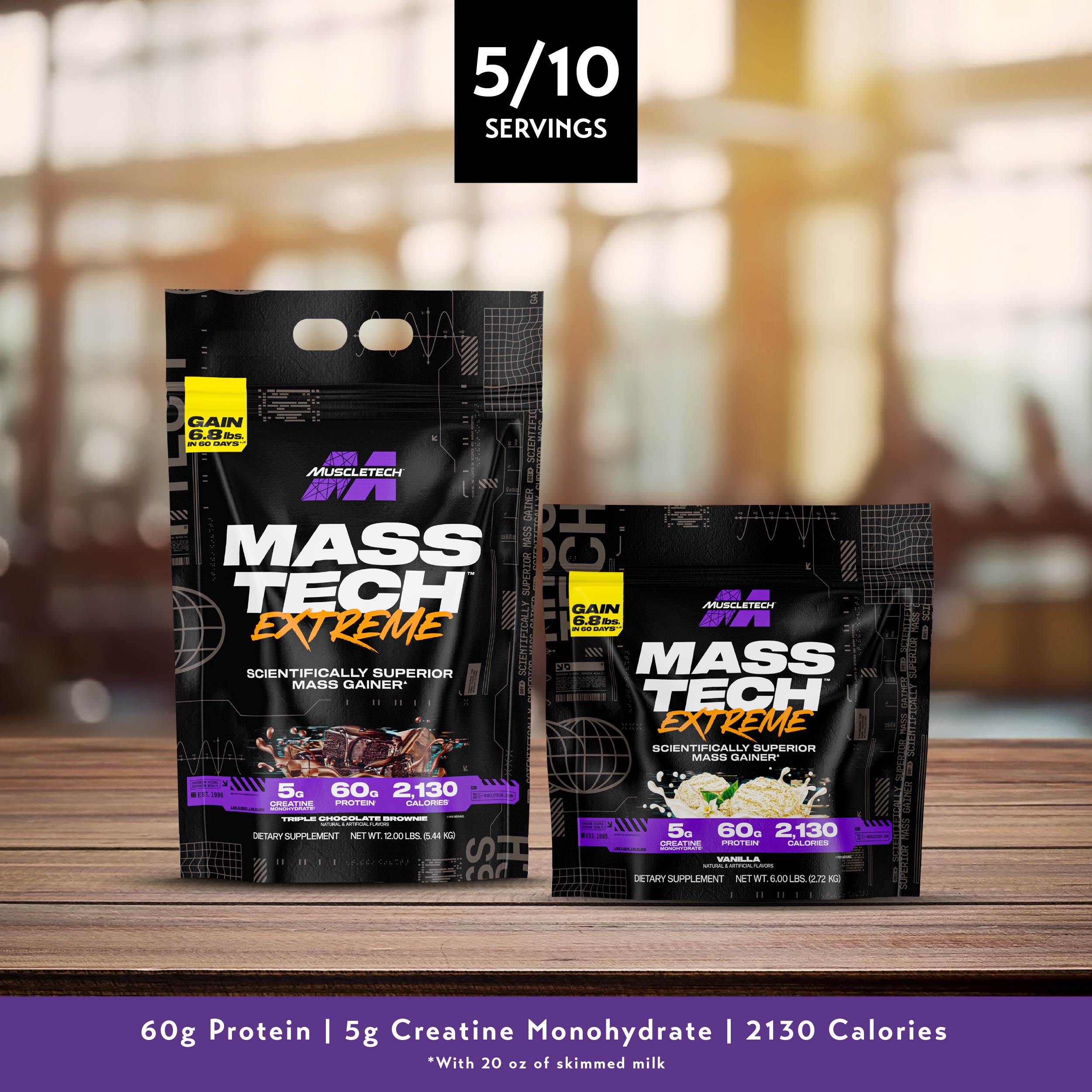 MuscleTech MassTech Extreme 2000 (6lbs / 12lbs)
