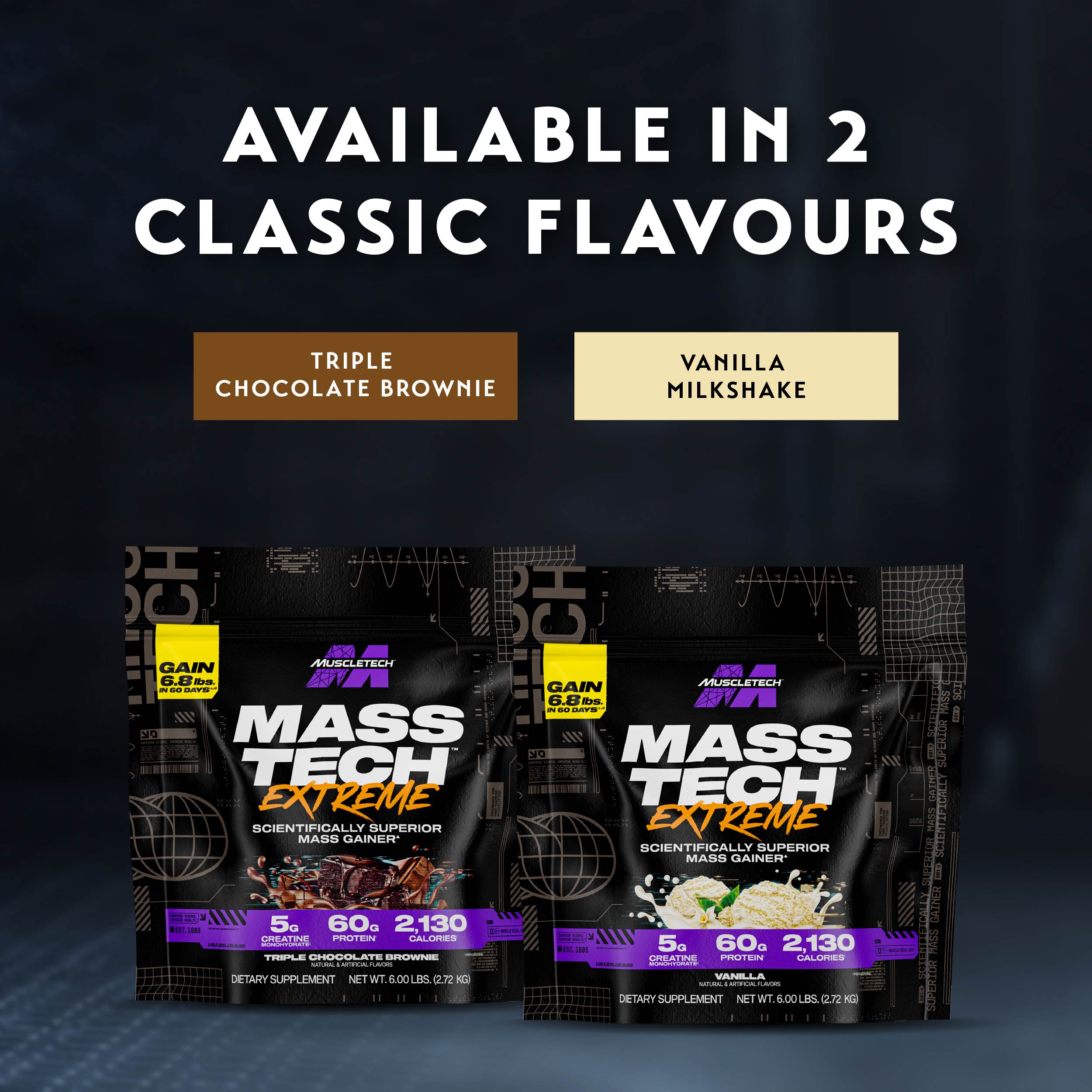 MuscleTech MassTech Extreme 2000 (6lbs / 12lbs)