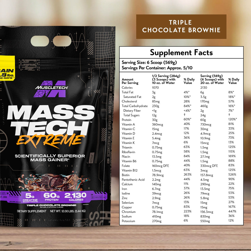 MuscleTech MassTech Extreme 2000 (6lbs / 12lbs)