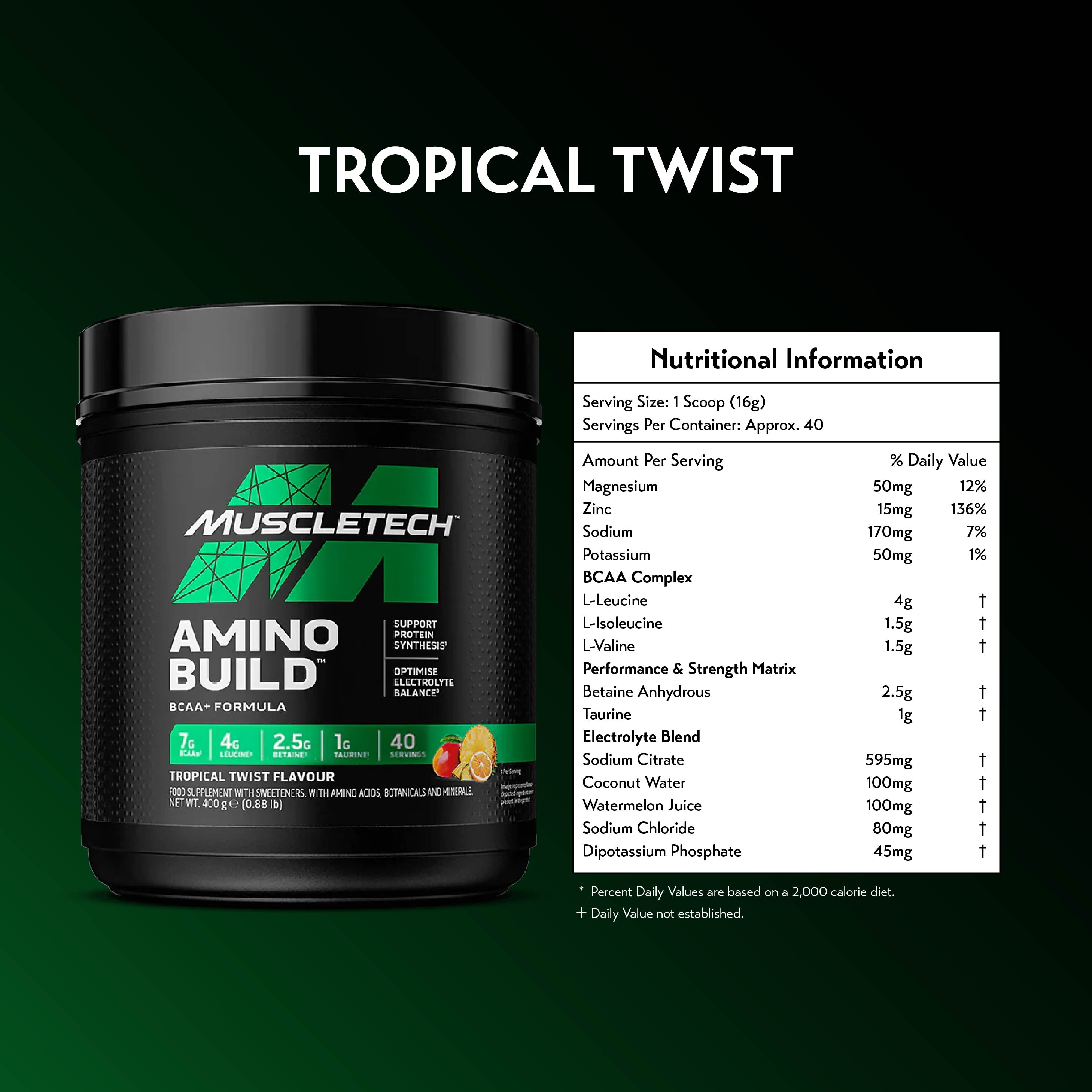 MuscleTech Amino Build (40 Servings)