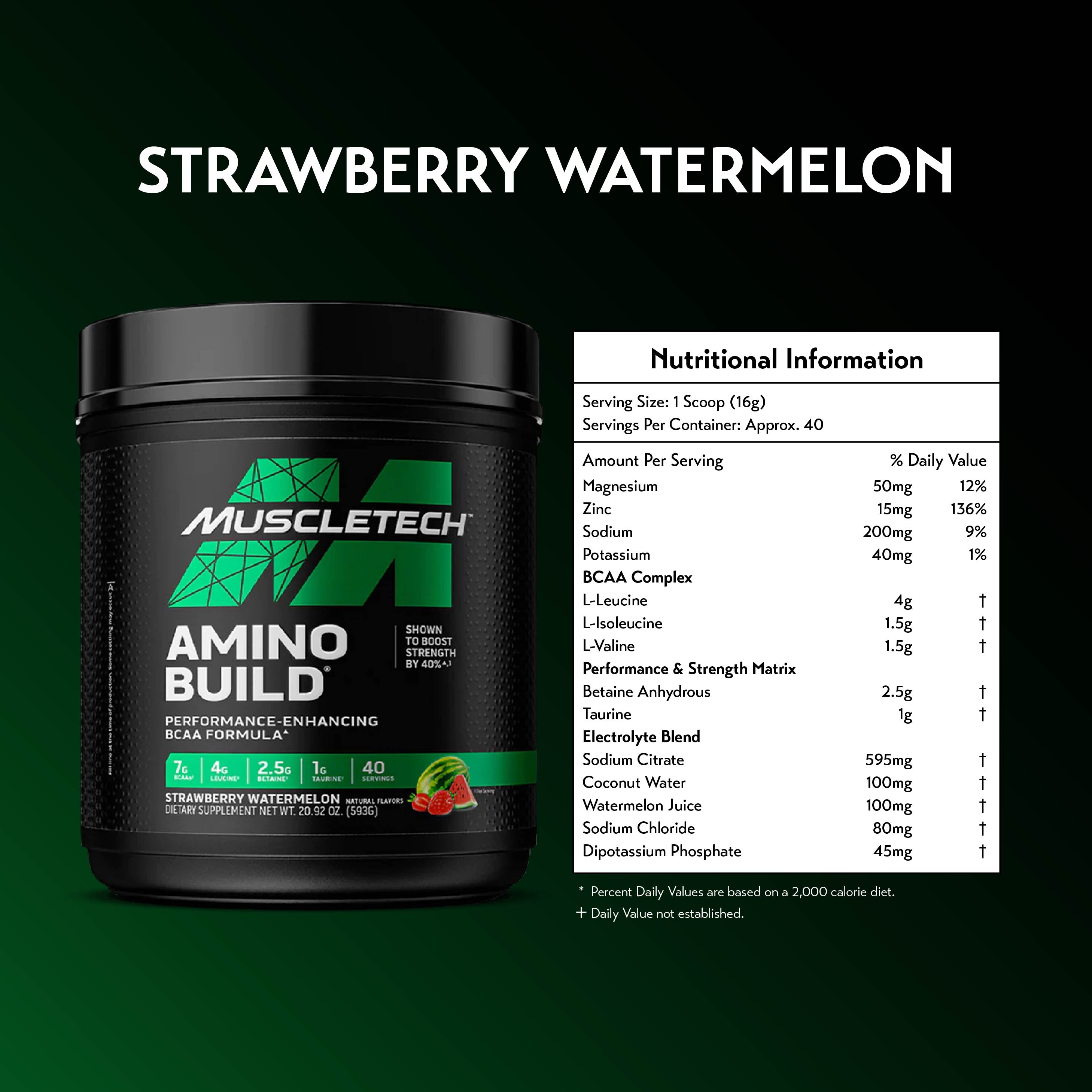 MuscleTech Amino Build (40 Servings)