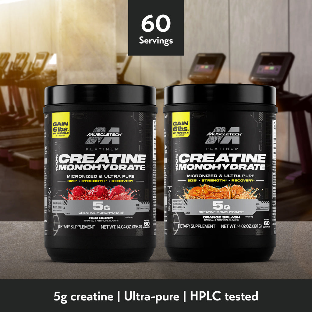 MuscleTech Platinum 100% Creatine Monohydrate (397g / 399g)