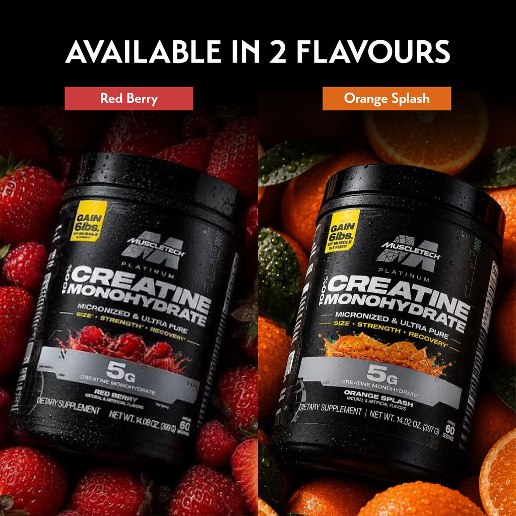 MuscleTech Platinum 100% Creatine Monohydrate (397g / 399g)