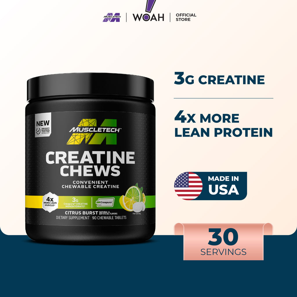 MuscleTech Creatine Chews Tablets 90s