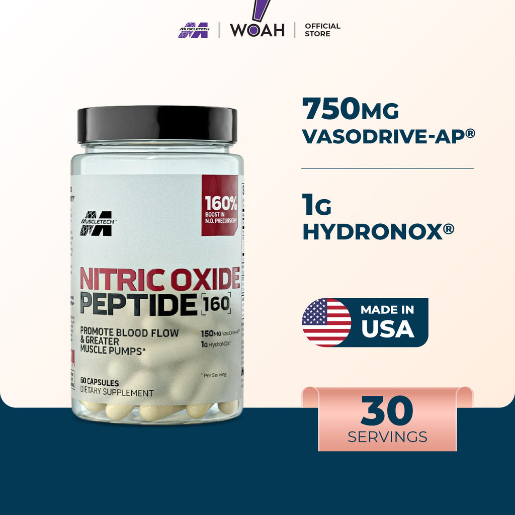 MuscleTech Nitric Oxide Peptide Softgels